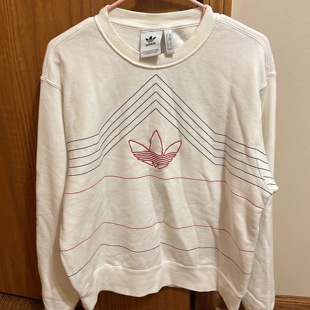 Adidas Retro/Vintage Crewneck Sweater - Men’s Medium